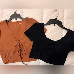 Medium Aeropostale Crop tops.